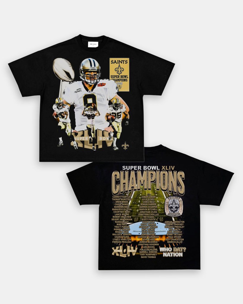 SUPER BOWL XLIV CHAMPS - SAINTS TEE - [DS] - VIP - GAME CHANGERS TEE