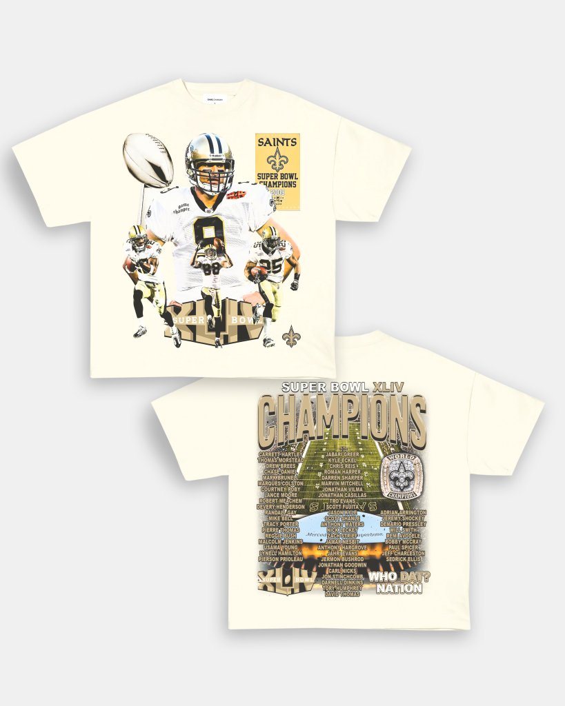 SUPER BOWL XLIV CHAMPS - SAINTS TEE - [DS] - VIP - GAME CHANGERS TEE