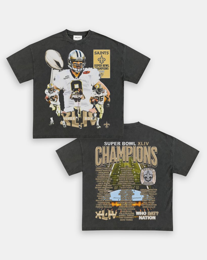 SUPER BOWL XLIV CHAMPS - SAINTS TEE - [DS] - VIP - GAME CHANGERS TEE