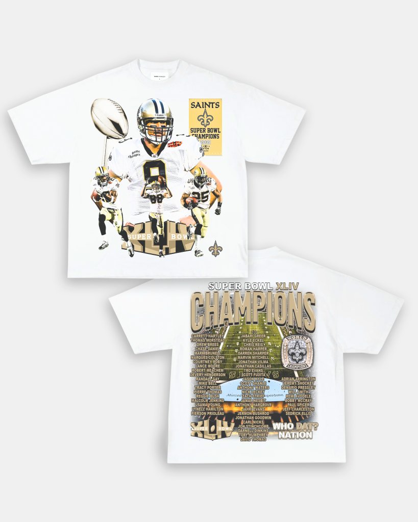 SUPER BOWL XLIV CHAMPS - SAINTS TEE - [DS] - VIP - GAME CHANGERS TEE