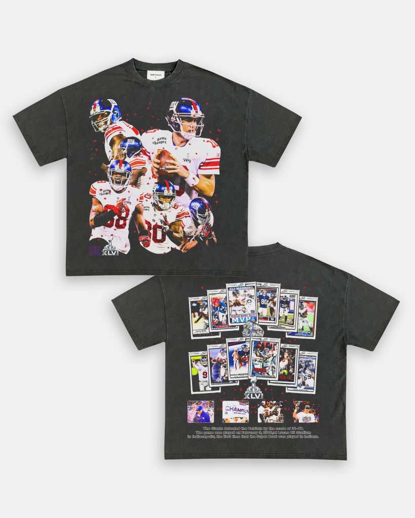 SUPER BOWL XLVI CHAMPS - GIANTS TEE - [DS] - VIP - GAME CHANGERS TEE