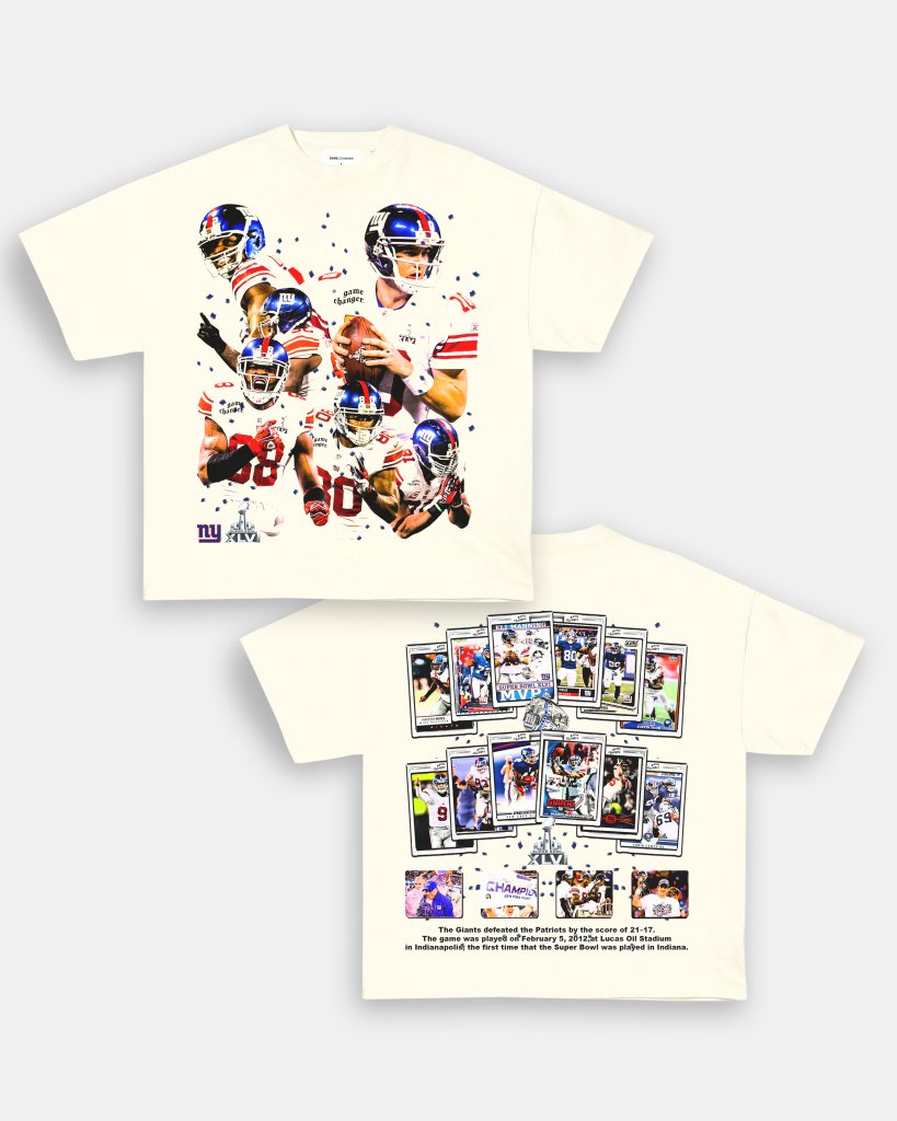 SUPER BOWL XLVI CHAMPS - GIANTS TEE - [DS] - VIP - GAME CHANGERS TEE