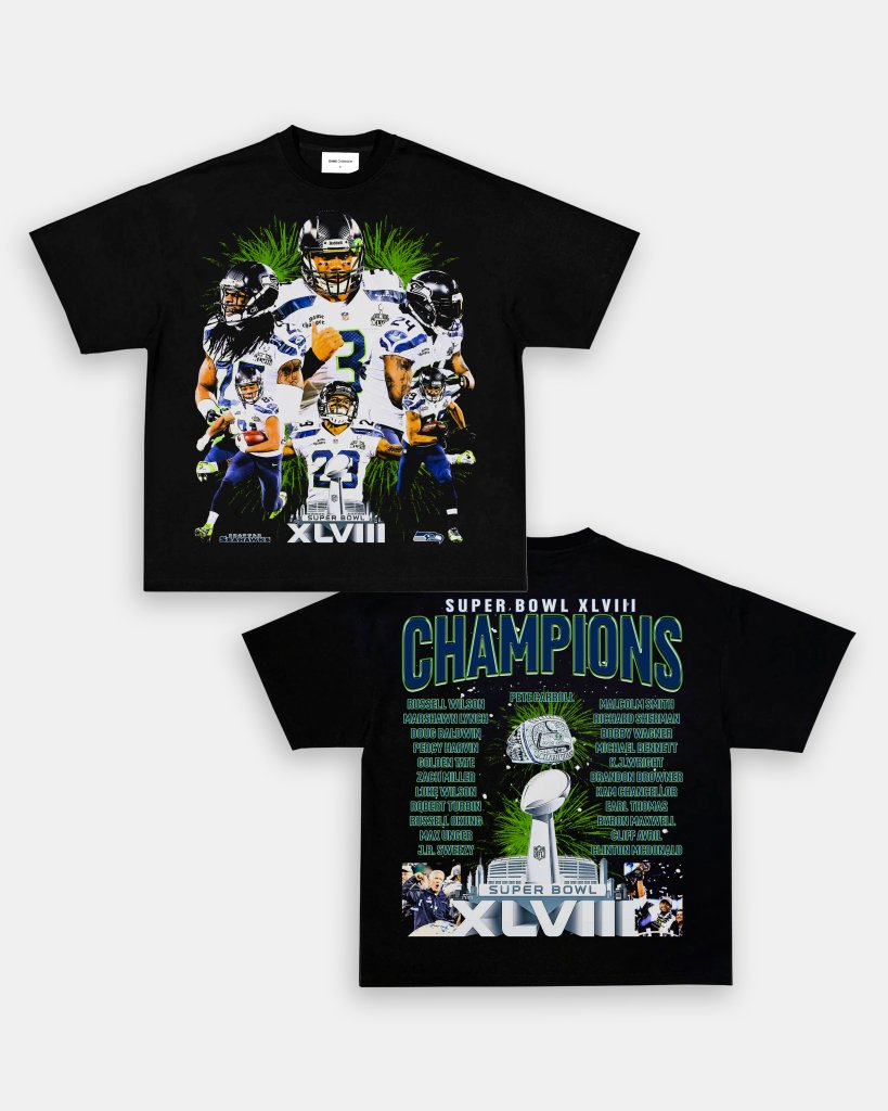 SUPER BOWL XLVIII CHAMPS - SEAHAWKS TEE - [DS] - VIP - GAME CHANGERS TEE