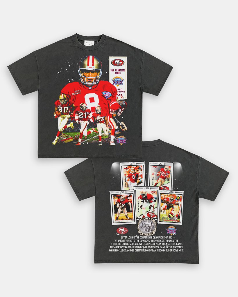 SUPER BOWL XXIX CHAMPS - 49ERS TEE - [DS] - VIP - GAME CHANGERS TEE