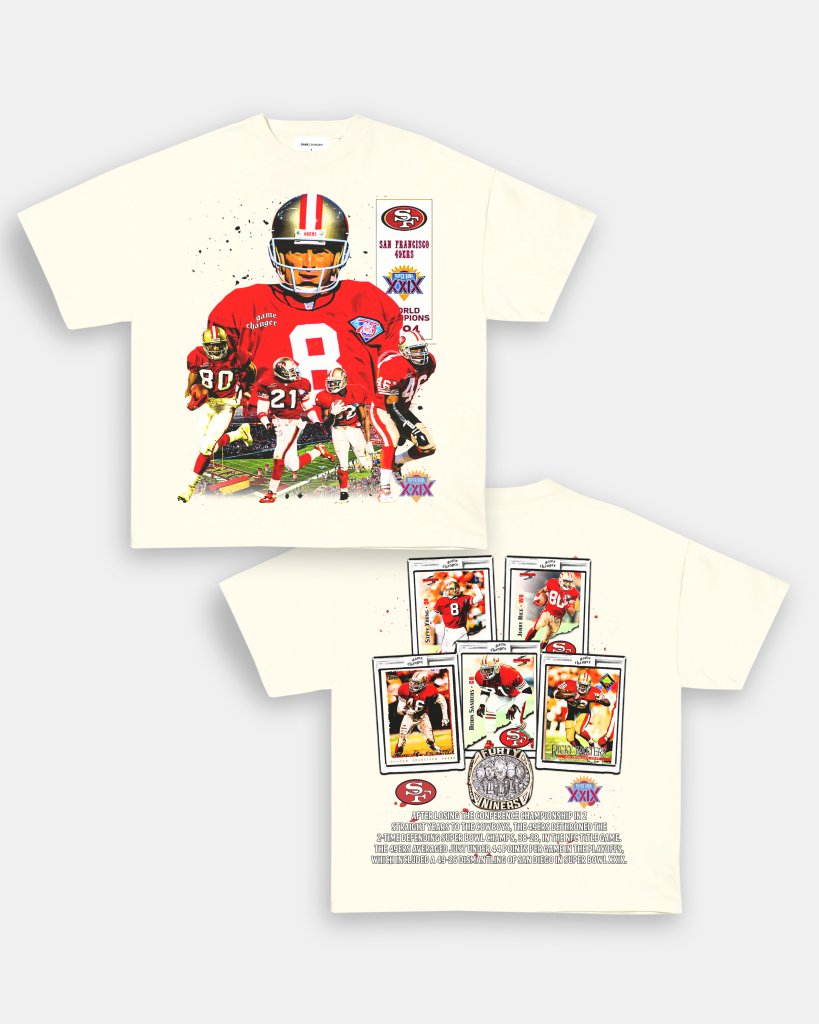 SUPER BOWL XXIX CHAMPS - 49ERS TEE - [DS] - VIP - GAME CHANGERS TEE