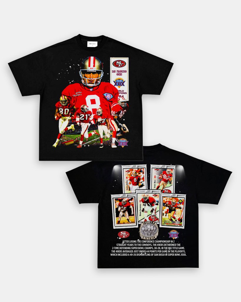 SUPER BOWL XXIX CHAMPS - 49ERS TEE - [DS] - VIP - GAME CHANGERS TEE