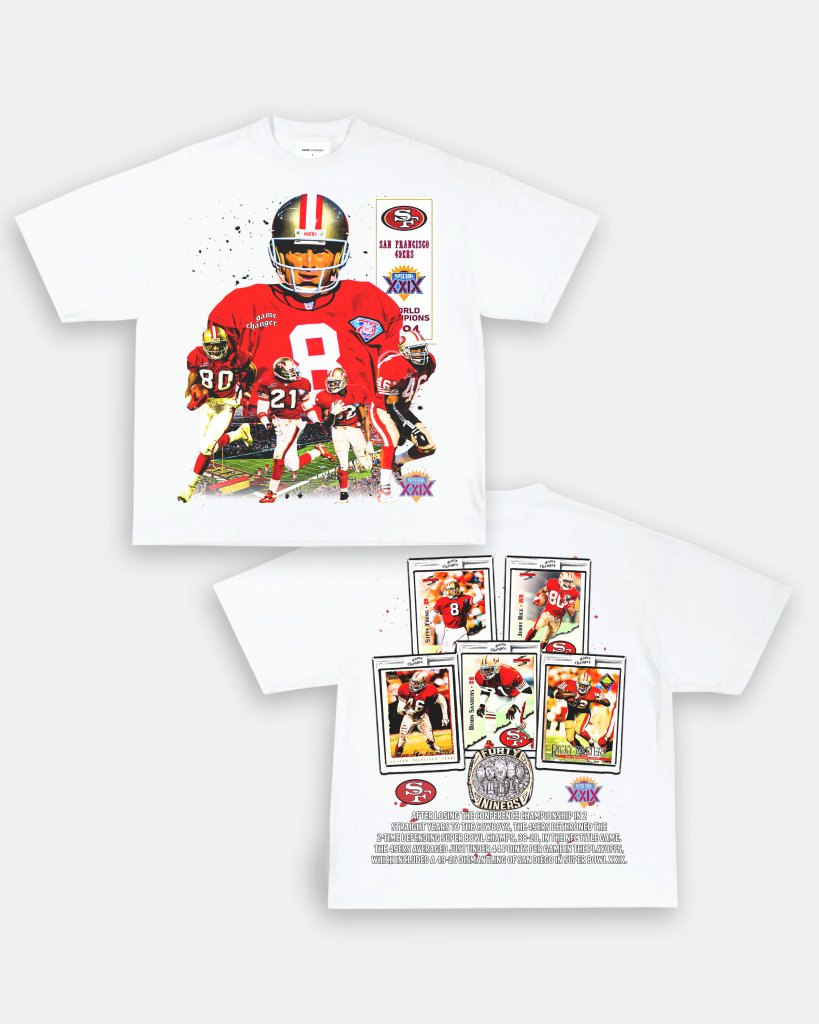 SUPER BOWL XXIX CHAMPS - 49ERS TEE - [DS] - VIP - GAME CHANGERS TEE