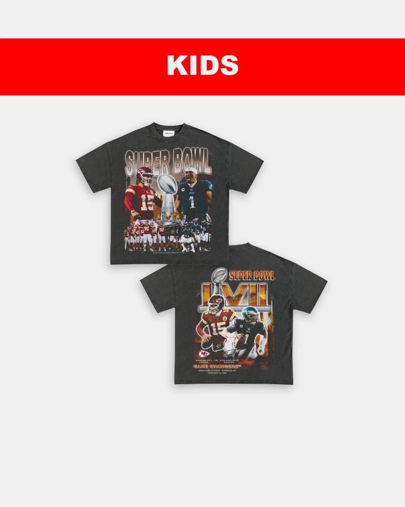 SUPERBOWL LVII - KIDS TEE [DS] - VIP - GAME CHANGERS TEE