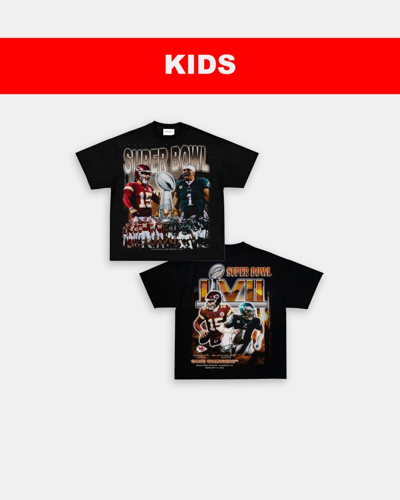 SUPERBOWL LVII - KIDS TEE [DS] - VIP - GAME CHANGERS TEE