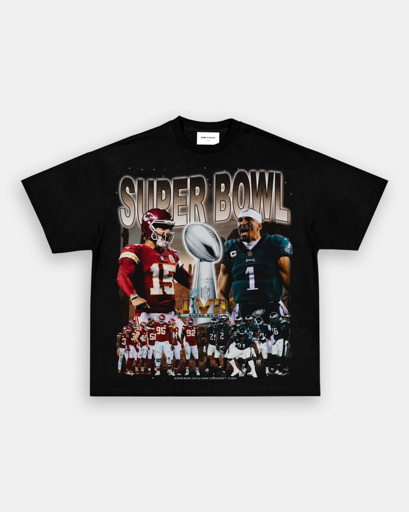 SUPERBOWL LVII TEE [FRONT PRINT ONLY] - VIP - GAME CHANGERS TEE