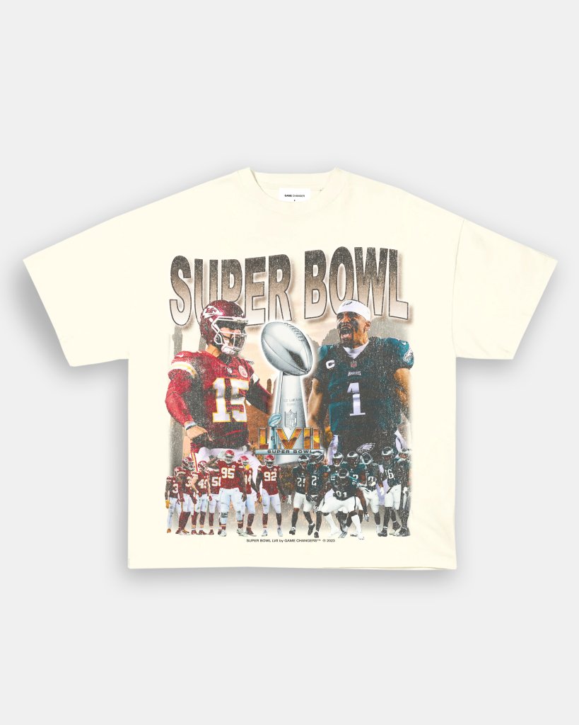 SUPERBOWL LVII TEE [FRONT PRINT ONLY] - VIP - GAME CHANGERS TEE