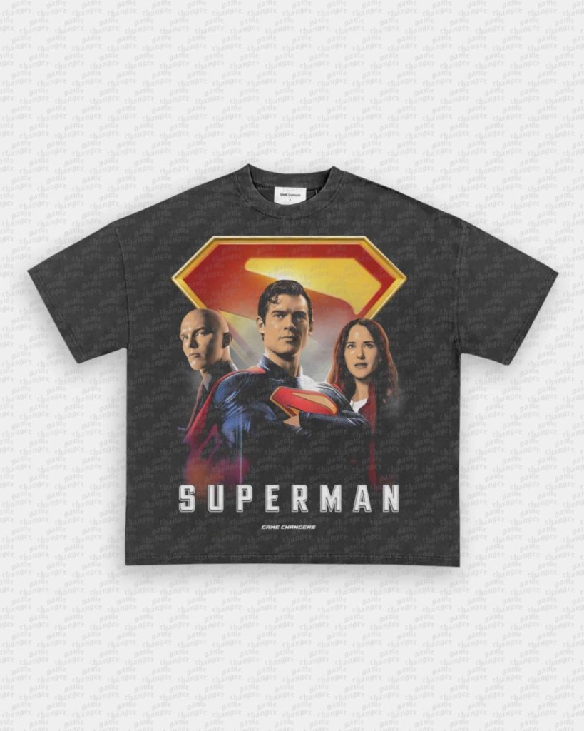 SUPERMAN 2025 V2 TEE - VIP - GAME CHANGERS - GAME CHANGERS GRAPHIC TEE