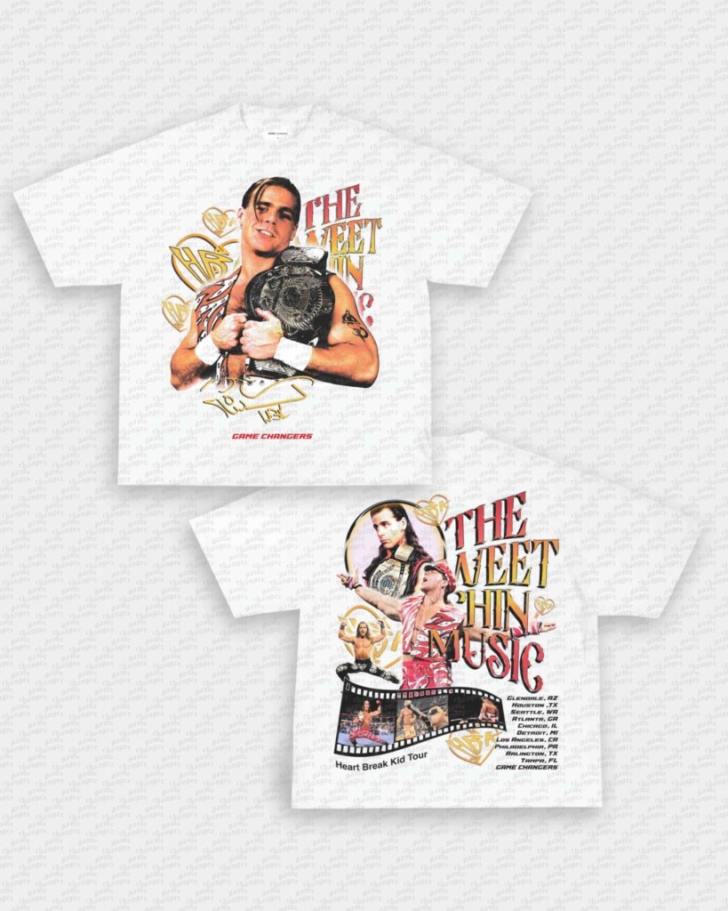 SWEET CHIN MUSIC TEE - [DS] - VIP - GAME CHANGERS - GAME CHANGERS GRAPHIC TEE