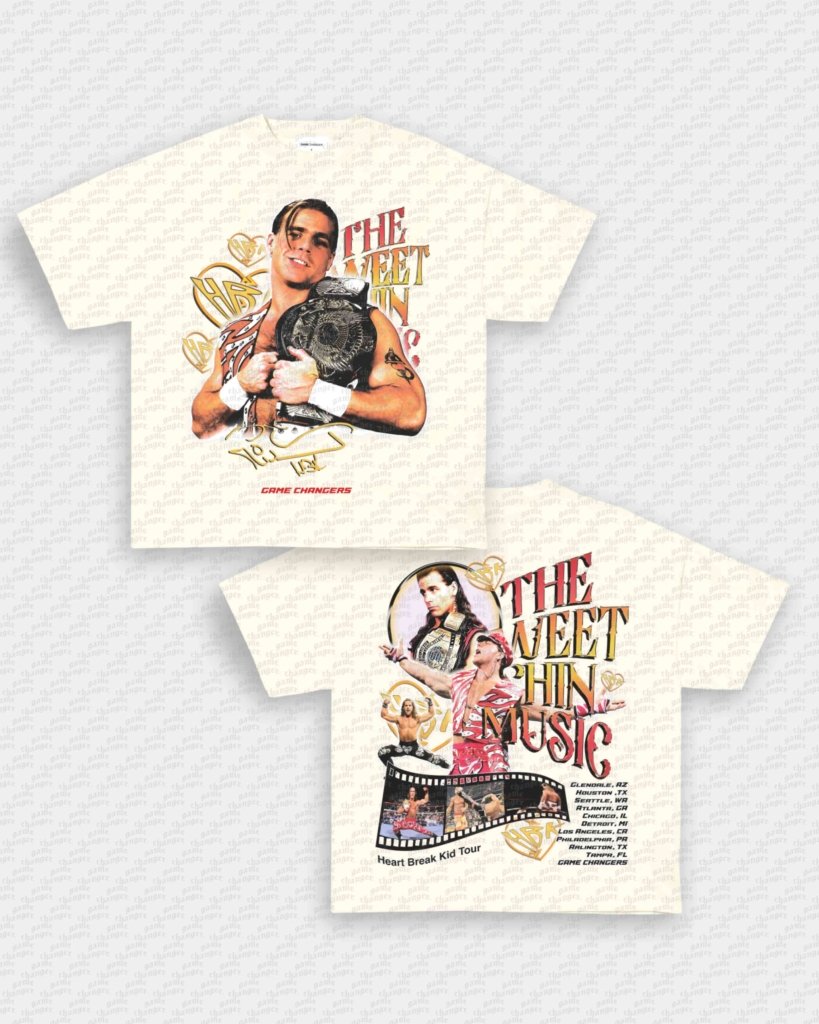 SWEET CHIN MUSIC TEE - [DS] - VIP - GAME CHANGERS - GAME CHANGERS GRAPHIC TEE