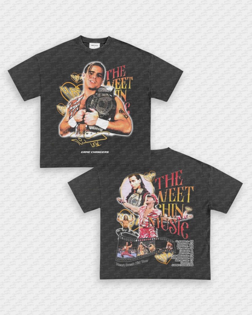SWEET CHIN MUSIC TEE - [DS] - VIP - GAME CHANGERS - GAME CHANGERS GRAPHIC TEE