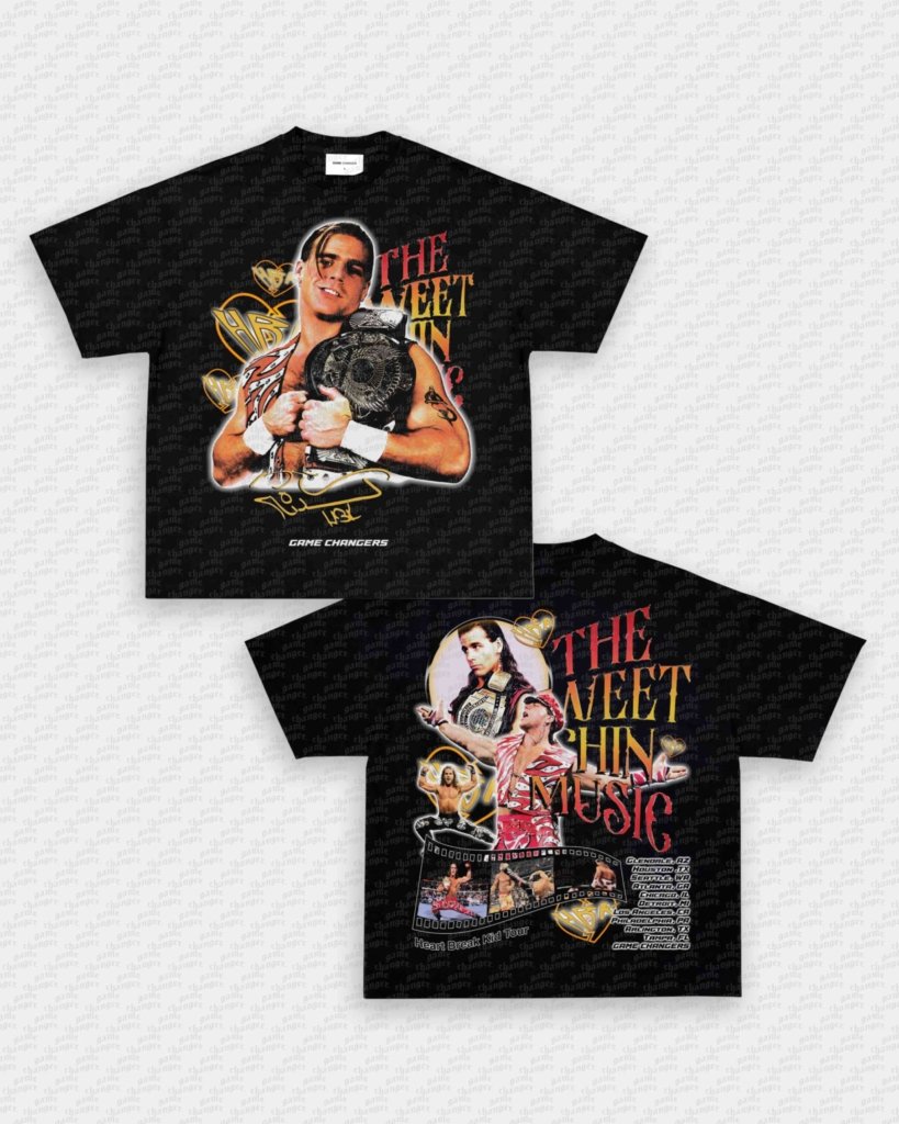 SWEET CHIN MUSIC TEE - [DS] - VIP - GAME CHANGERS - GAME CHANGERS GRAPHIC TEE