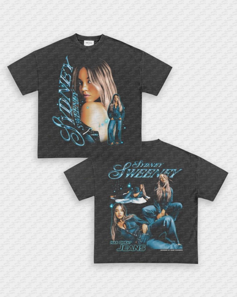SYDNEY SWEENEY V2 TEE - [DS] - VIP - GAME CHANGERS - GAME CHANGERS GRAPHIC TEE