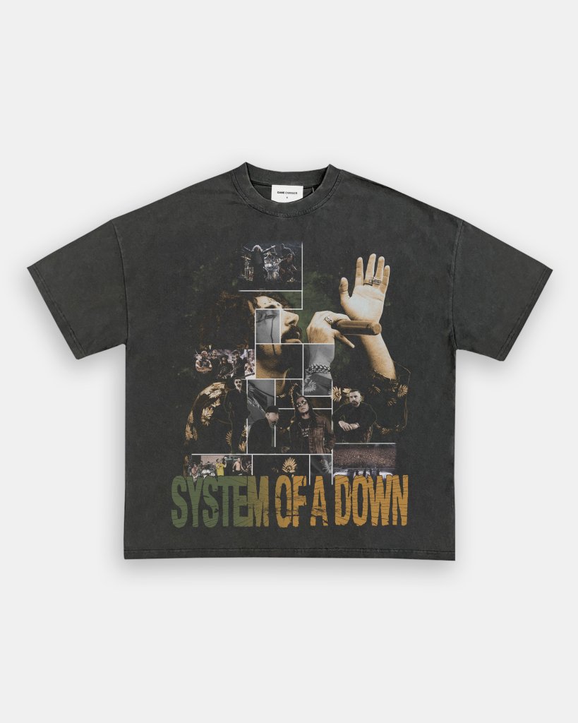 SYSTEM OF A DOWN TEE - VIP - GAME CHANGERS - GAME CHANGERS GRAPHIC TEE