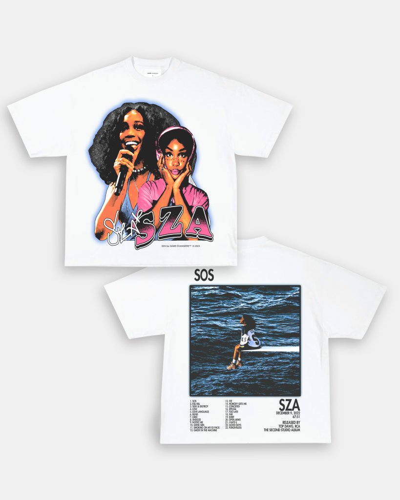 SZA SOS TEE - [DS] - VIP - GAME CHANGERS TEE