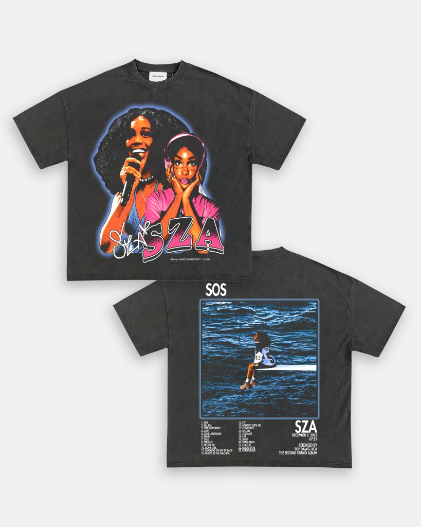 SZA SOS TEE - [DS] - VIP - GAME CHANGERS TEE