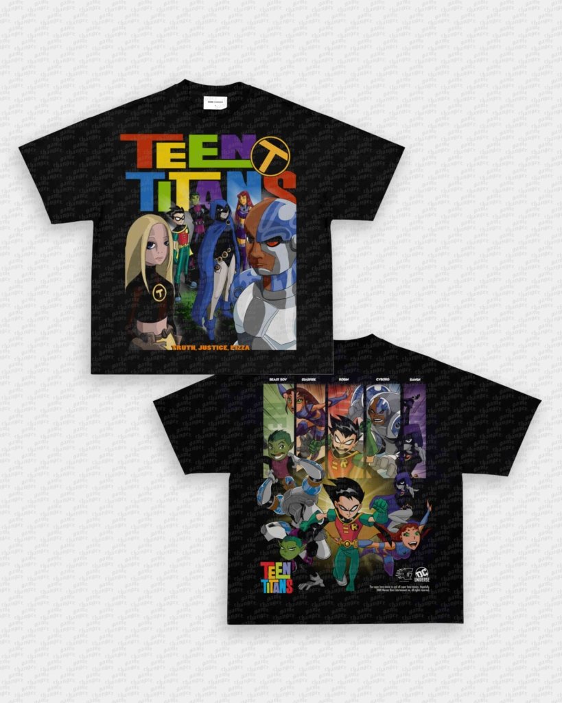 TEEN TITANS V3 TEE - [DS] - VIP - GAME CHANGERS - GAME CHANGERS GRAPHIC TEE