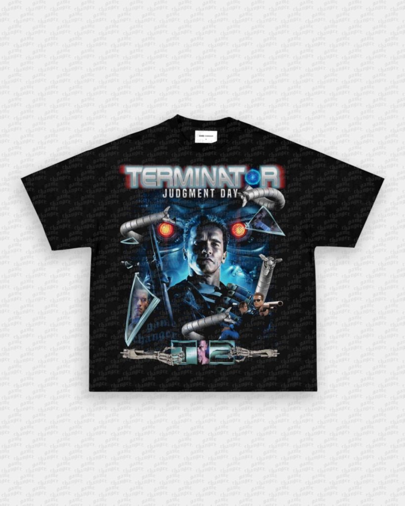 TERMINATOR 2 V2 TEE - VIP - GAME CHANGERS GRAPHIC TEE