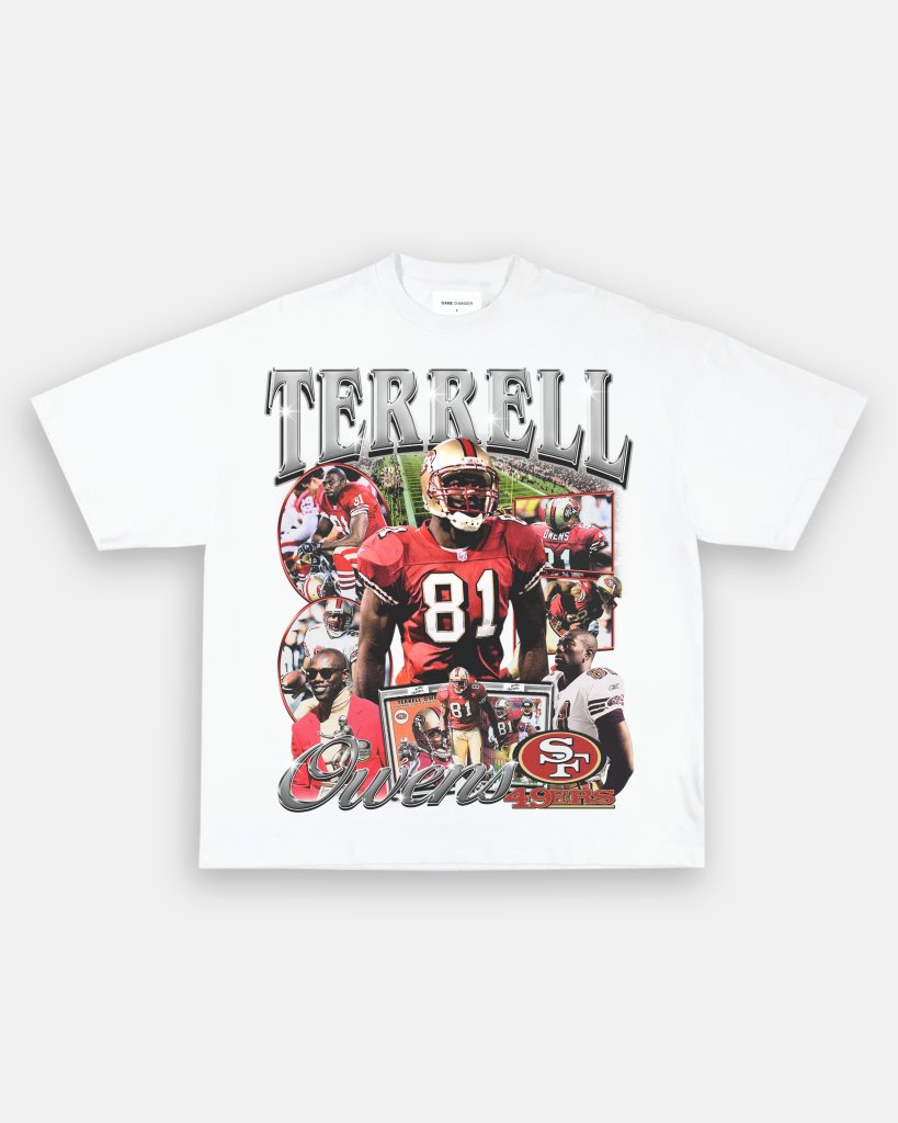 TERRELL OWENS - 49ERS TEE - VIP - GAME CHANGERS TEE