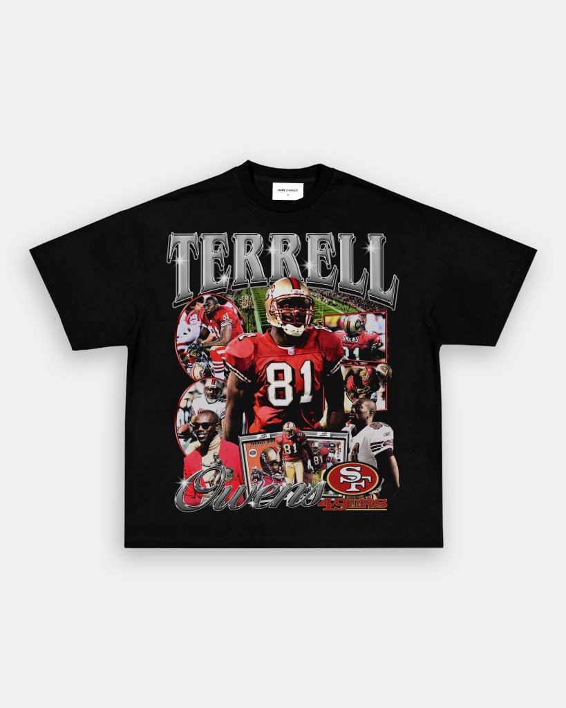 TERRELL OWENS - 49ERS TEE - VIP - GAME CHANGERS TEE