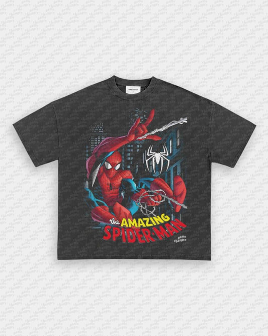 THE AMAZING SPIDER MAN V3 TEE - VIP - GAME CHANGERS GRAPHIC TEE