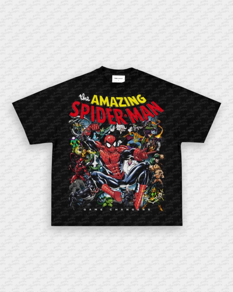 THE AMAZING SPIDER MAN V4 TEE - VIP - GAME CHANGERS GRAPHIC TEE