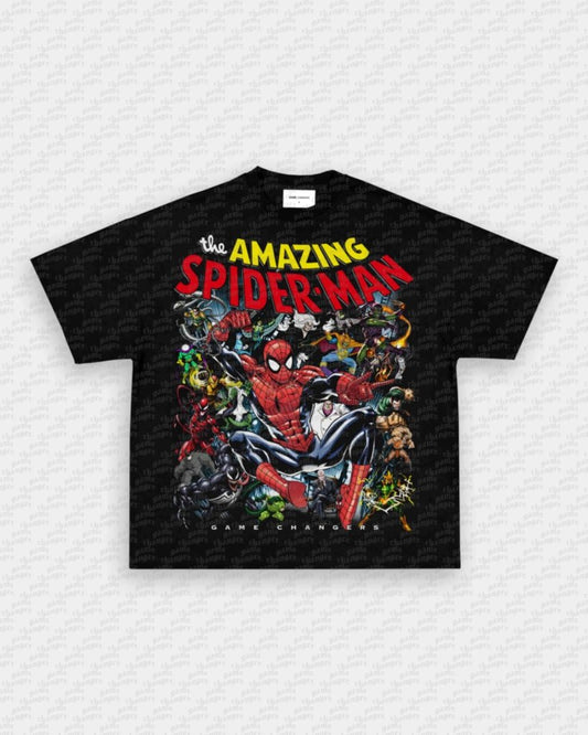 THE AMAZING SPIDER MAN V4 TEE - VIP - GAME CHANGERS GRAPHIC TEE