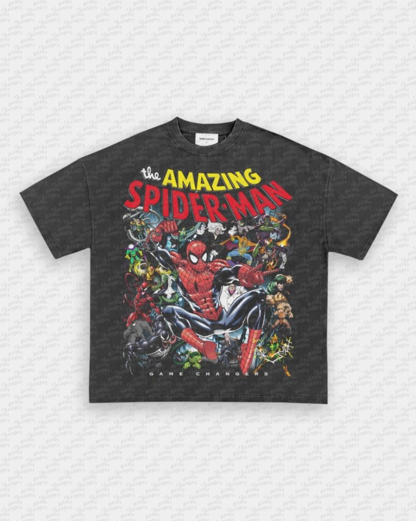 THE AMAZING SPIDER MAN V4 TEE - VIP - GAME CHANGERS GRAPHIC TEE