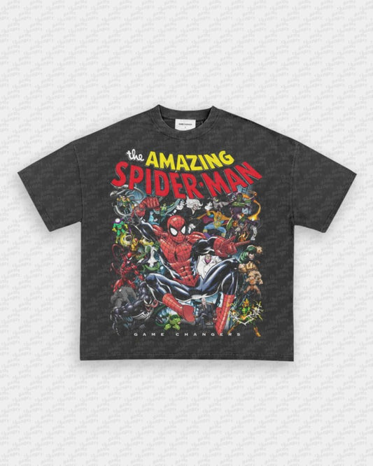 THE AMAZING SPIDER MAN V4 TEE - VIP - GAME CHANGERS GRAPHIC TEE