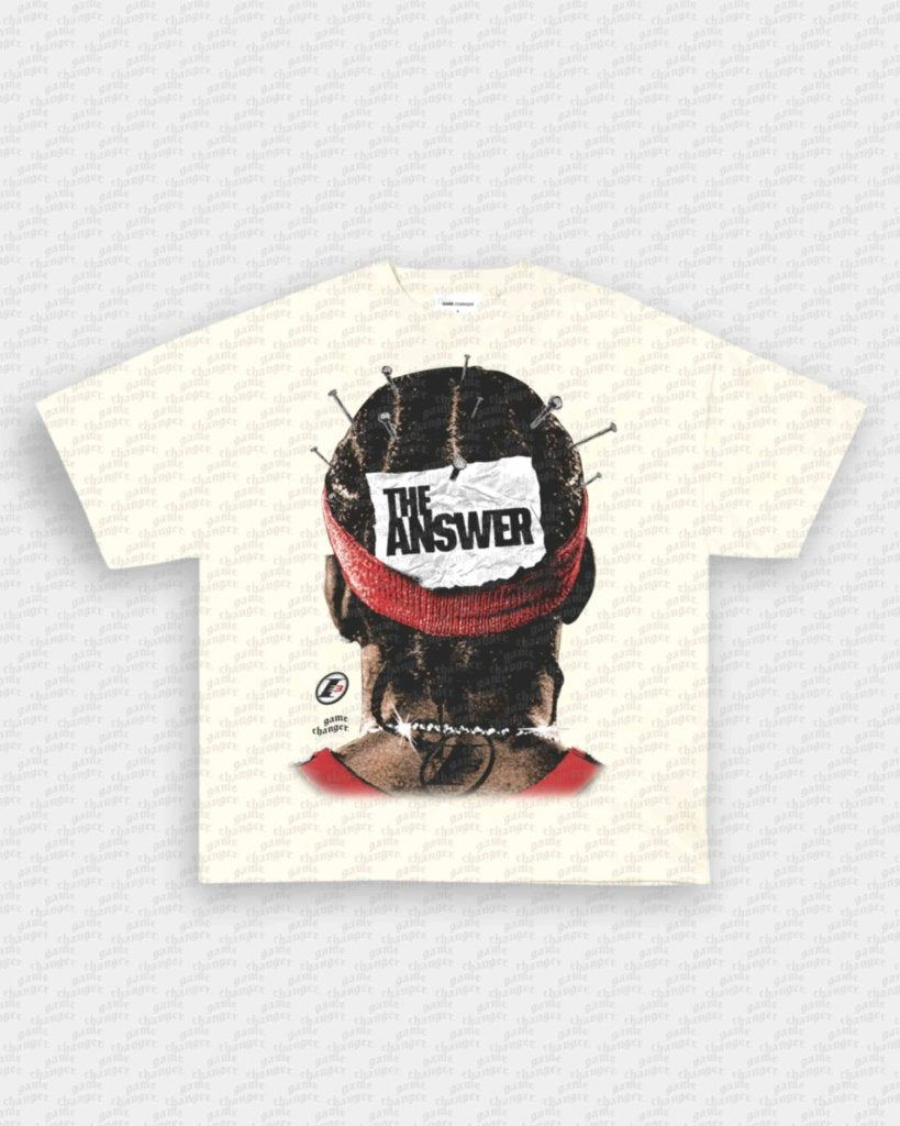 THE ANSWER V4 TEE - VIP - GAME CHANGERS - GAME CHANGERS GRAPHIC TEE