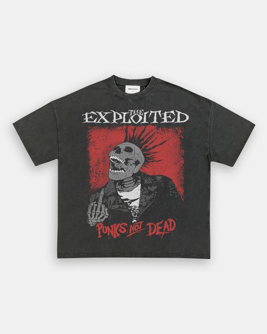 THE EXPLOITED PUNKS NOT DEAD TEE - VIP - GAME CHANGERS - GAME CHANGERS GRAPHIC TEE