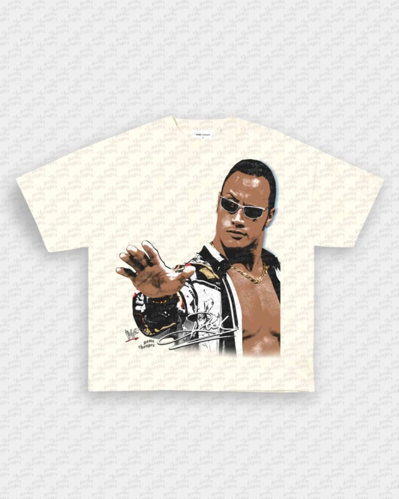 THE ROCK V3 TEE - VIP - GAME CHANGERS - GAME CHANGERS GRAPHIC TEE