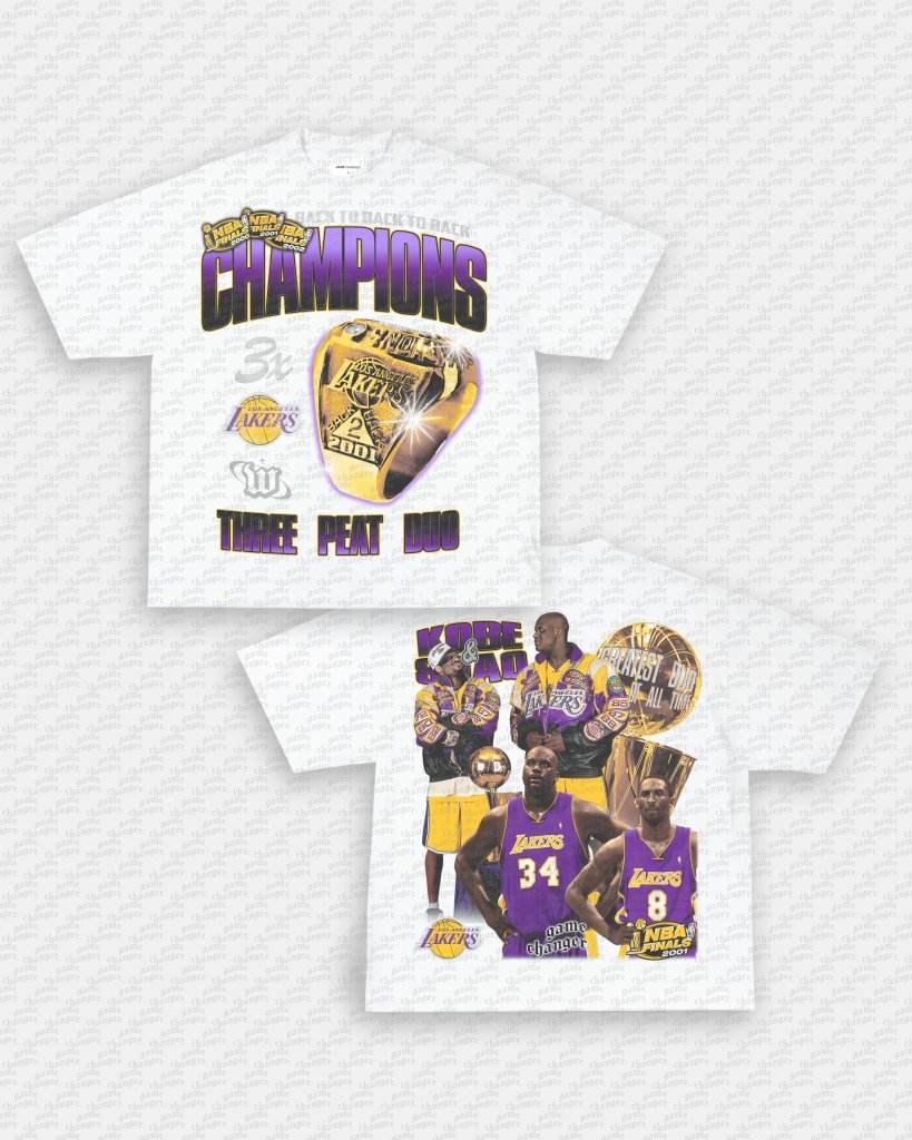 THREE PEAT TEE - [DS] - VIP - GAME CHANGERS TEE