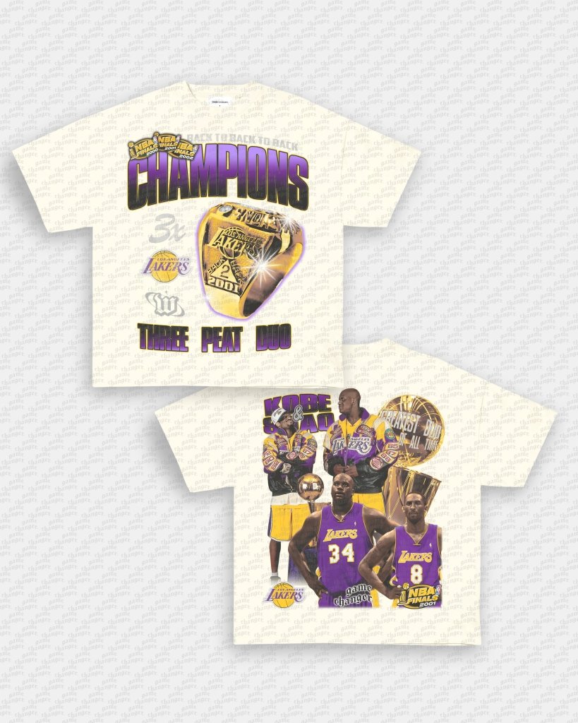 THREE PEAT TEE - [DS] - VIP - GAME CHANGERS TEE