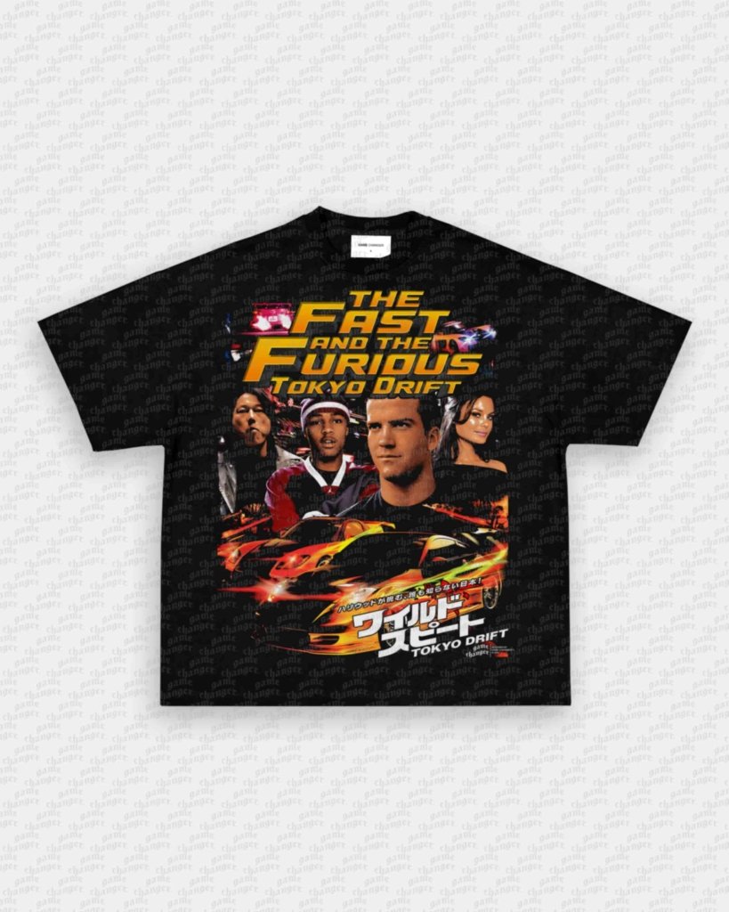 TOKYO DRIFT V2 TEE - VIP - GAME CHANGERS GRAPHIC TEE