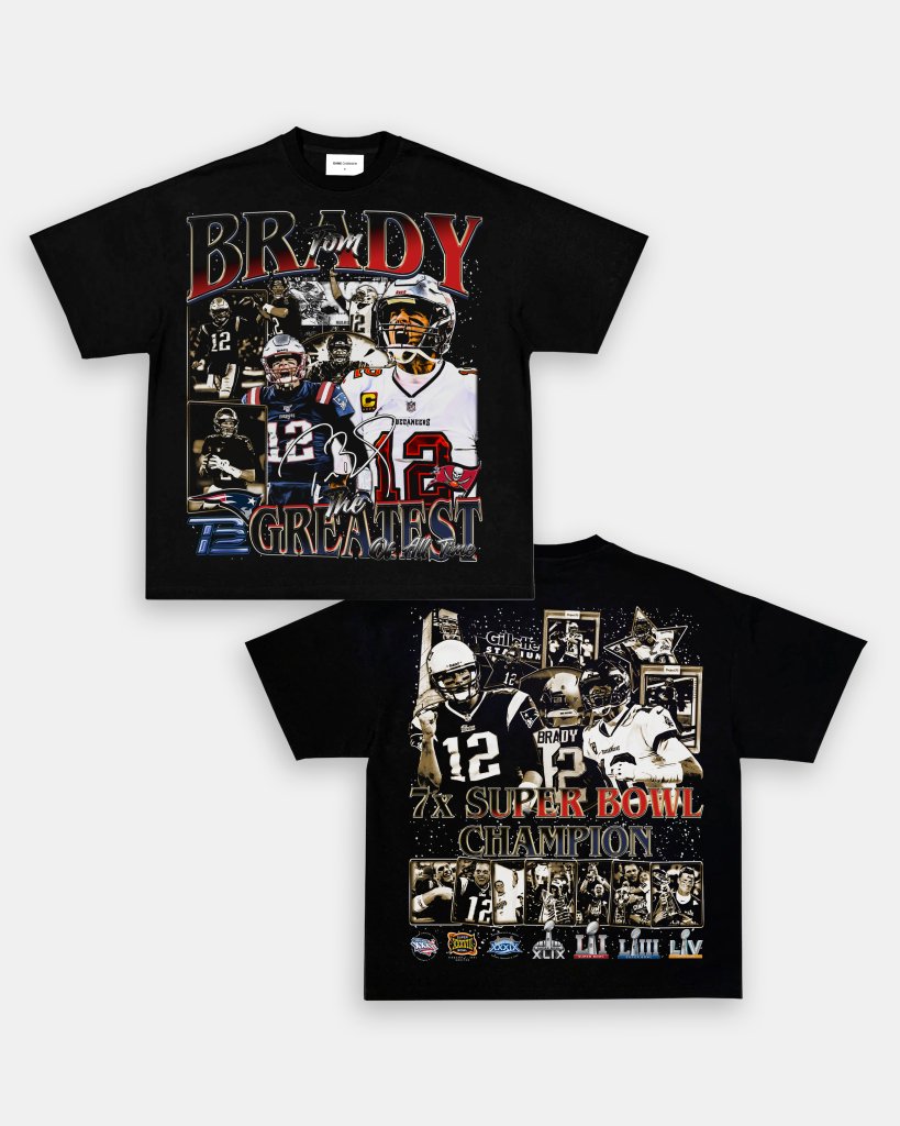 TOM BRADY TEE - [DS] - VIP - GAME CHANGERS TEE