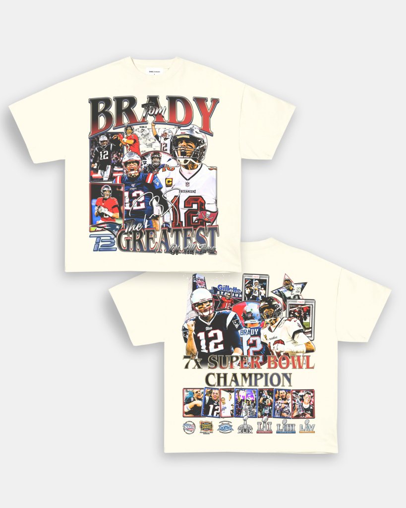 TOM BRADY TEE - [DS] - VIP - GAME CHANGERS TEE