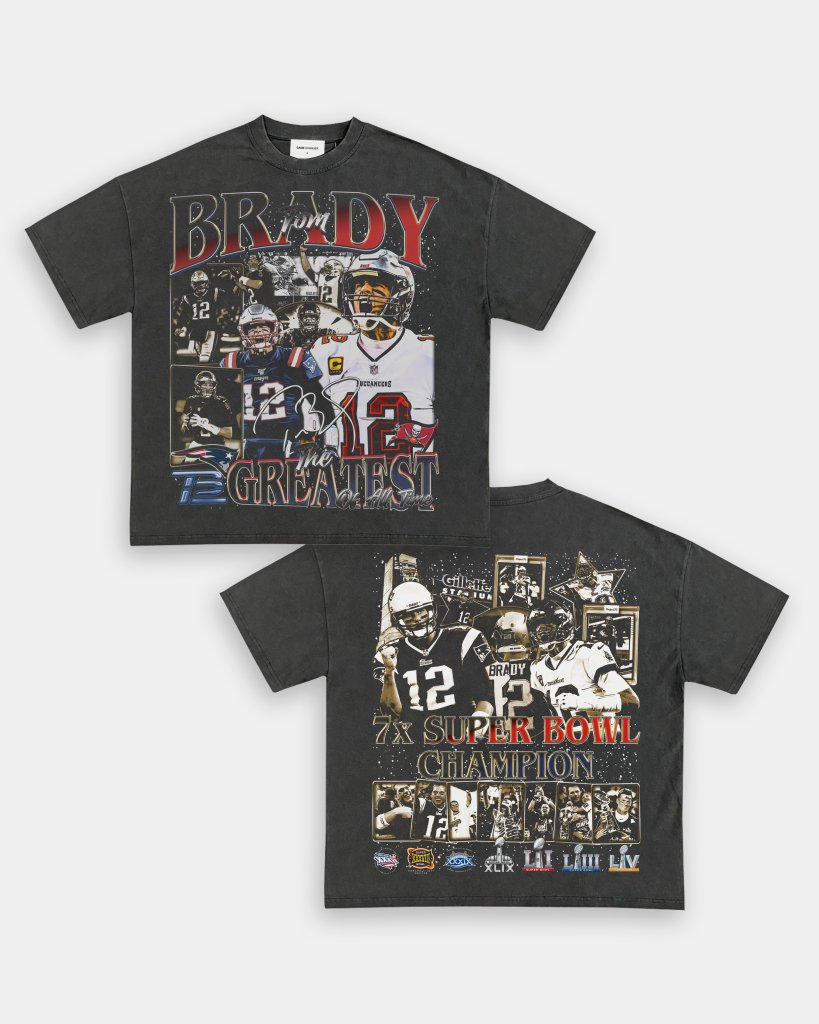 TOM BRADY TEE - [DS] - VIP - GAME CHANGERS TEE