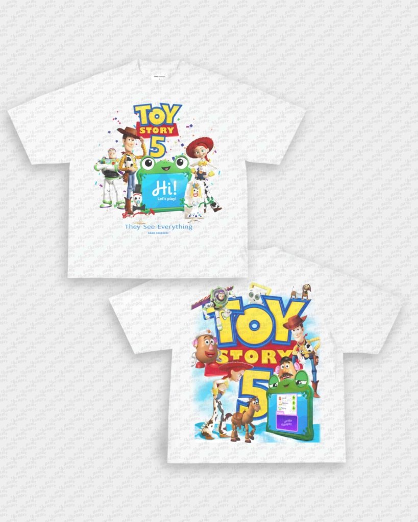 TOY STORY 5 TEE - [DS] - VIP - GAME CHANGERS - GAME CHANGERS GRAPHIC TEE