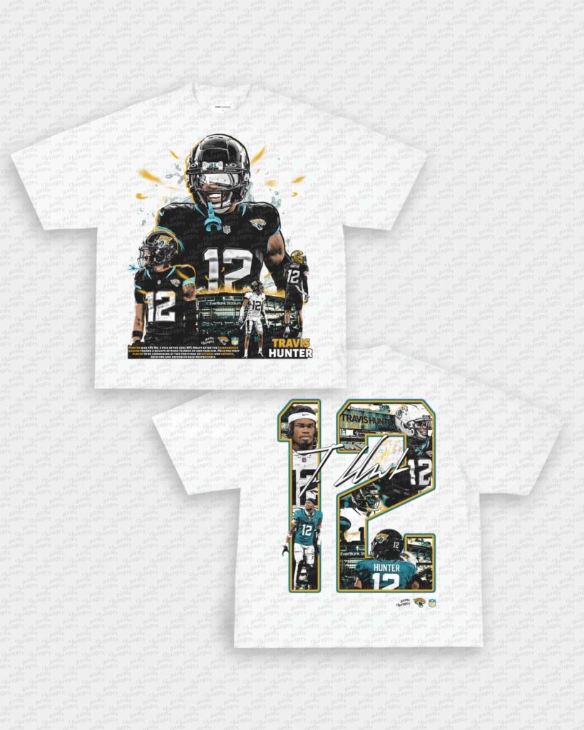 TRAVIS HUNTER - JAGS TEE - [DS] - VIP - GAME CHANGERS - GAME CHANGERS GRAPHIC TEE