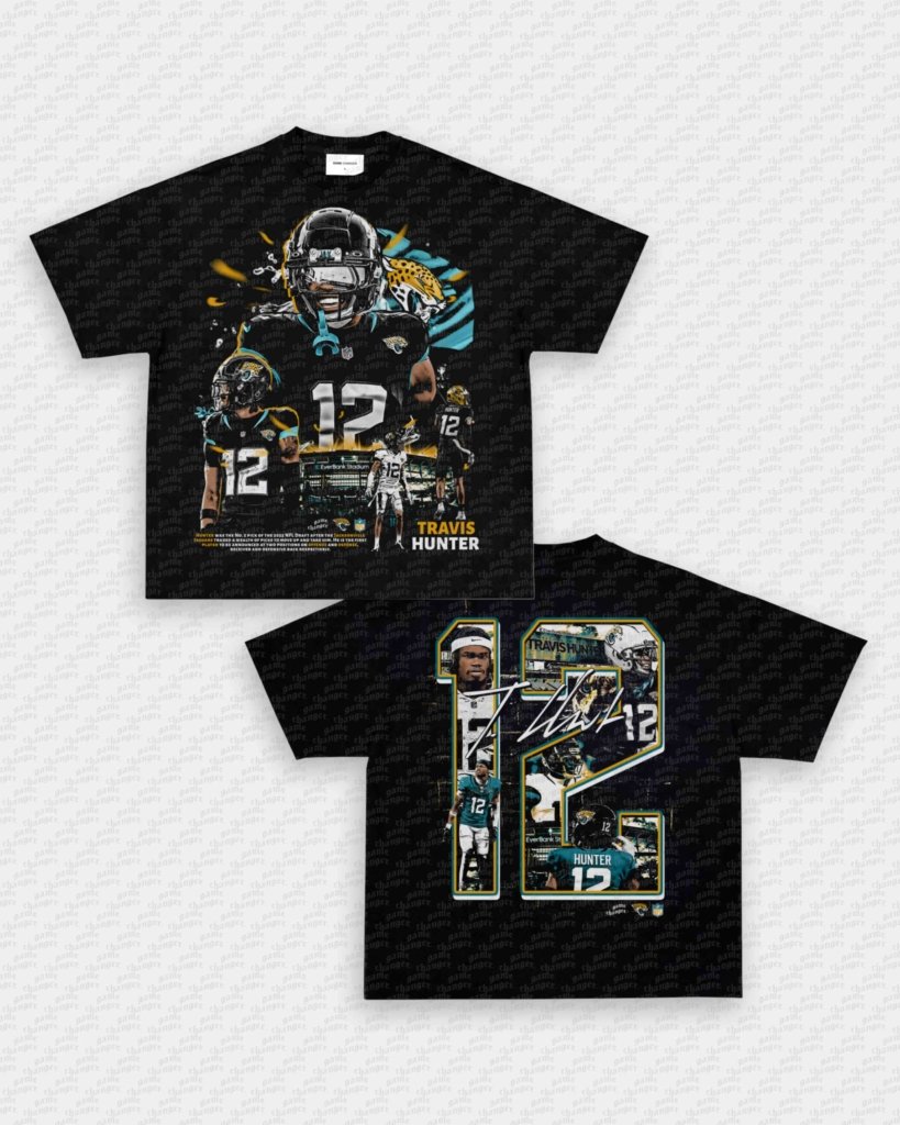 TRAVIS HUNTER - JAGS TEE - [DS] - VIP - GAME CHANGERS - GAME CHANGERS GRAPHIC TEE