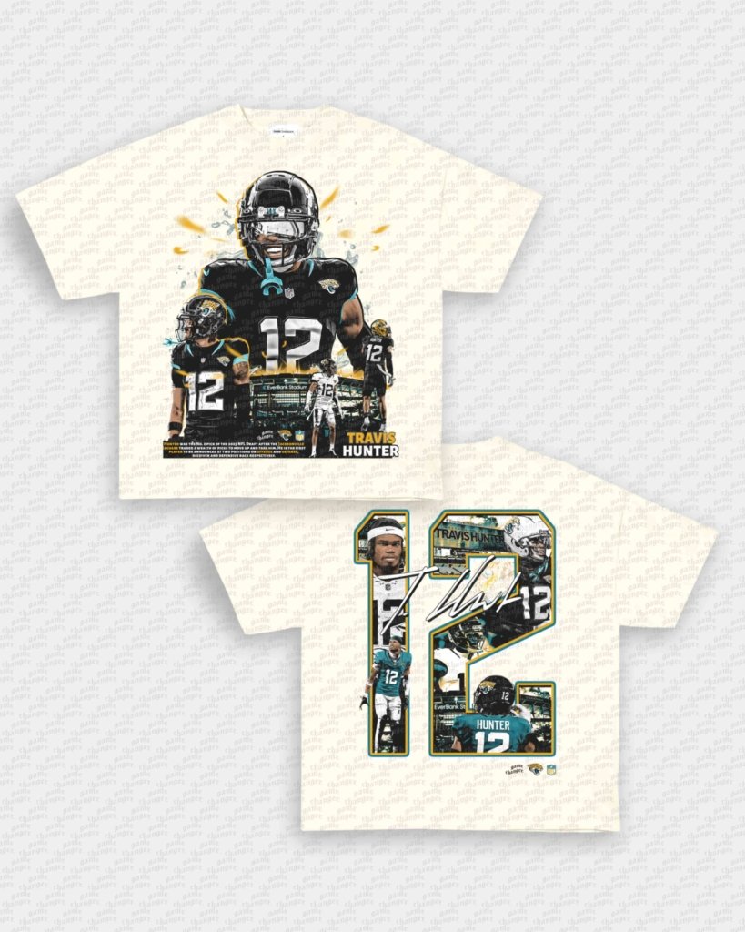 TRAVIS HUNTER - JAGS TEE - [DS] - VIP - GAME CHANGERS - GAME CHANGERS GRAPHIC TEE