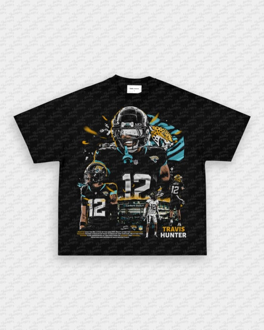 TRAVIS HUNTER - JAGS V2 TEE - VIP - GAME CHANGERS - GAME CHANGERS GRAPHIC TEE