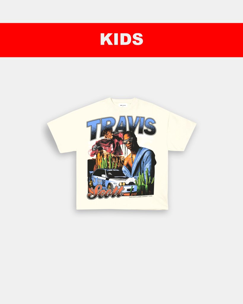 TRAVIS SCOTT 2 - KIDS TEE - VIP - GAME CHANGERS TEE