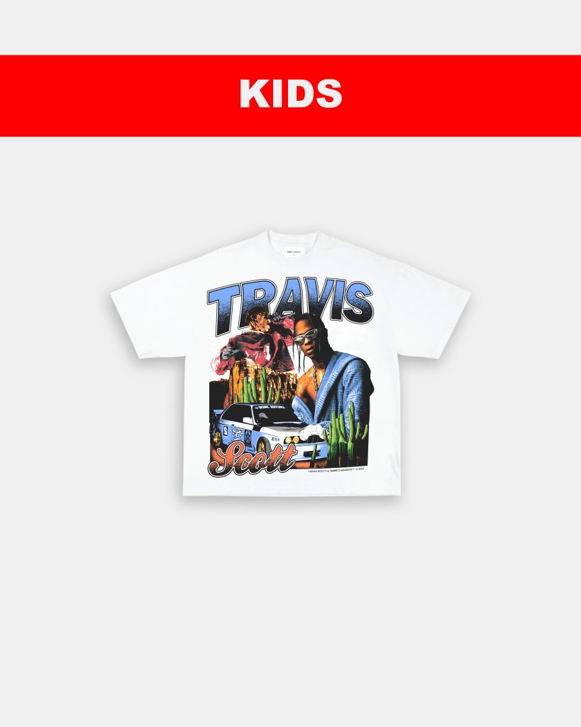 TRAVIS SCOTT 2 - KIDS TEE - VIP - GAME CHANGERS TEE