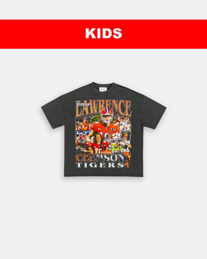 TREVOR LAWRENCE - CLEMSON - KIDS TEE - VIP - GAME CHANGERS TEE